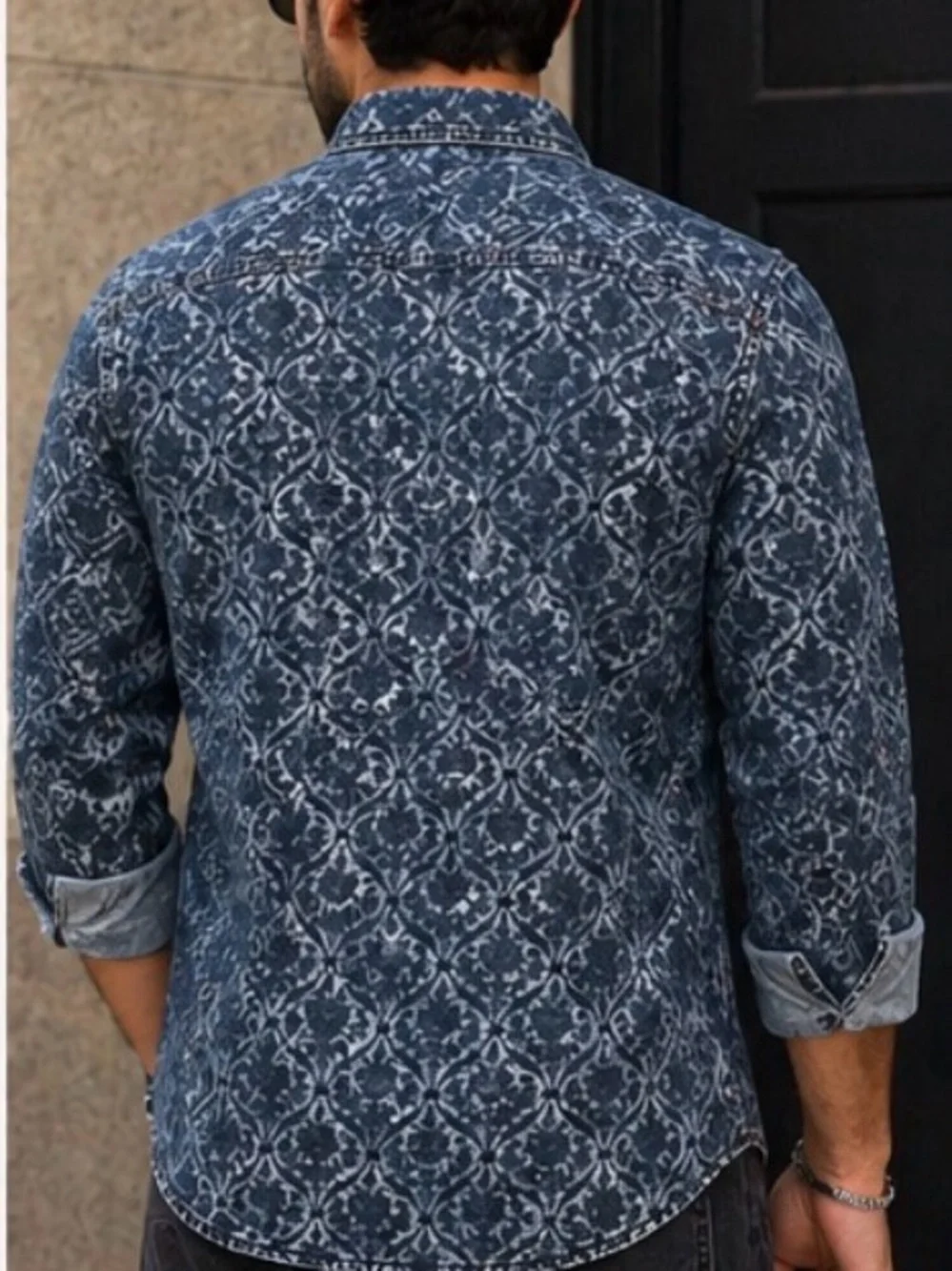 mufti jeans printed
